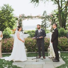 Ceremony Couple The Bride and Groom
